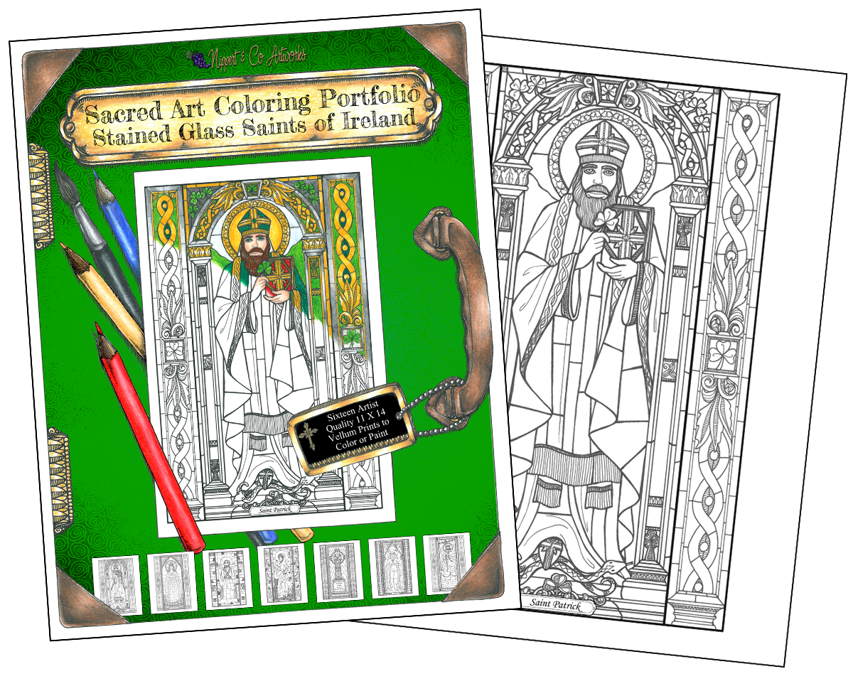 Saints of Ireland Coloring Portfolio