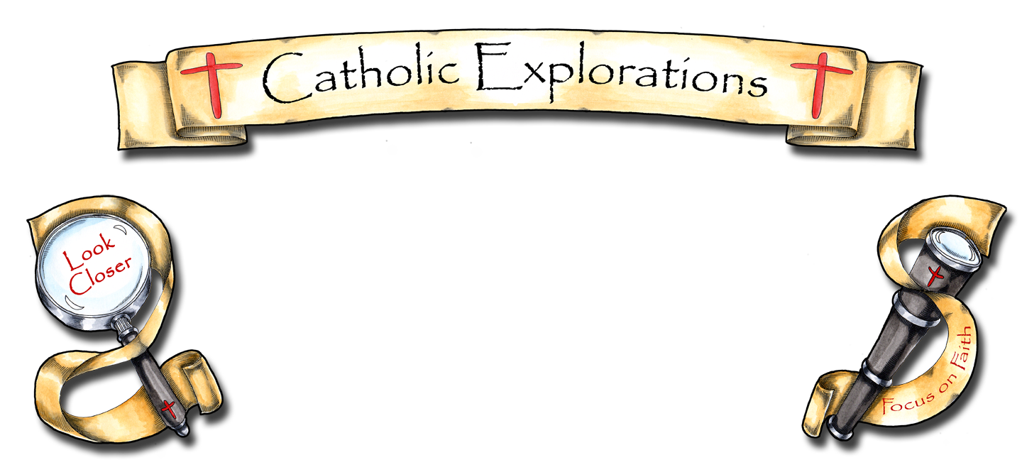 Catholic Explorations Banner and Corner Kit