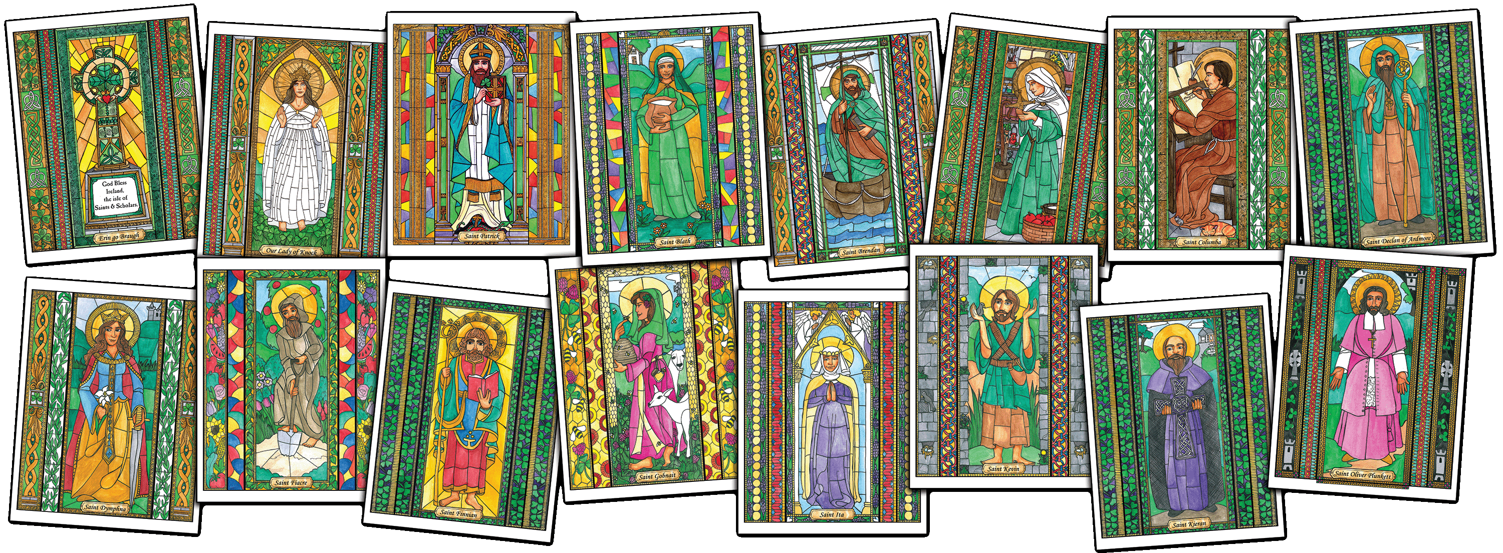 Saints of Ireland Classroom Cards