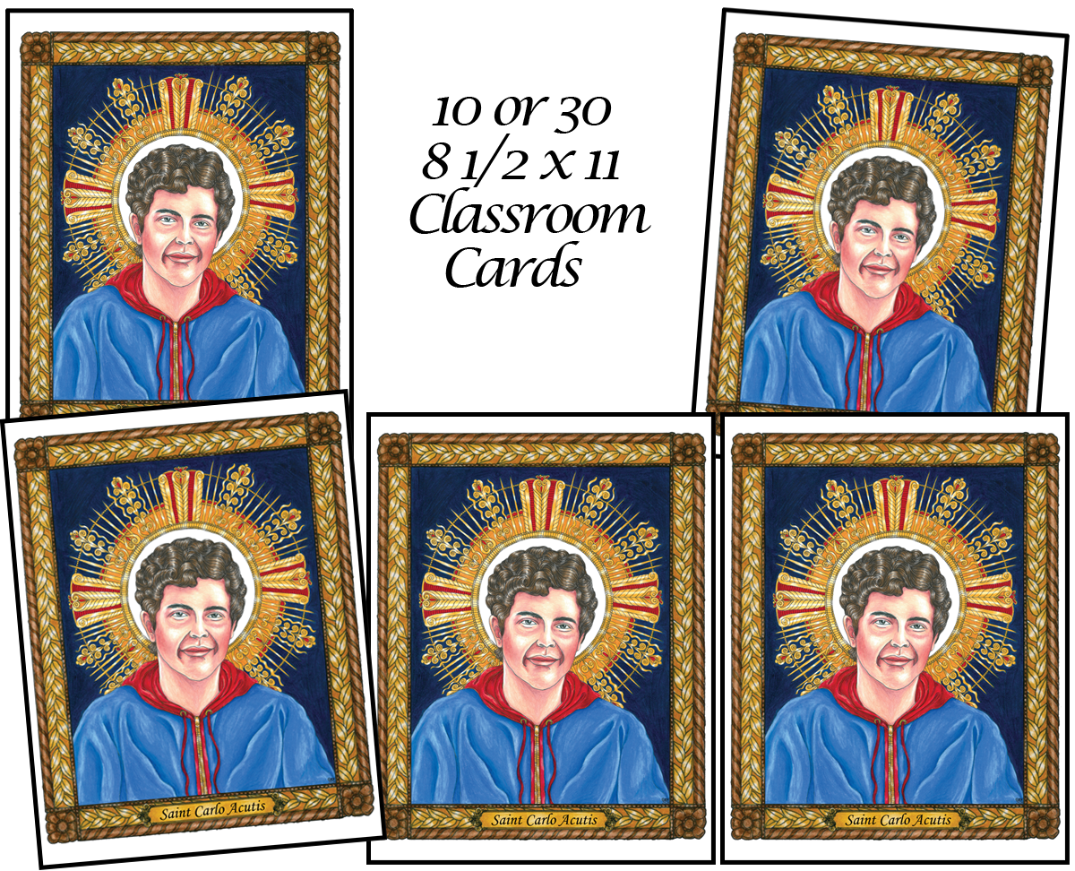 Carlo Acutis #1 Classroom Cards