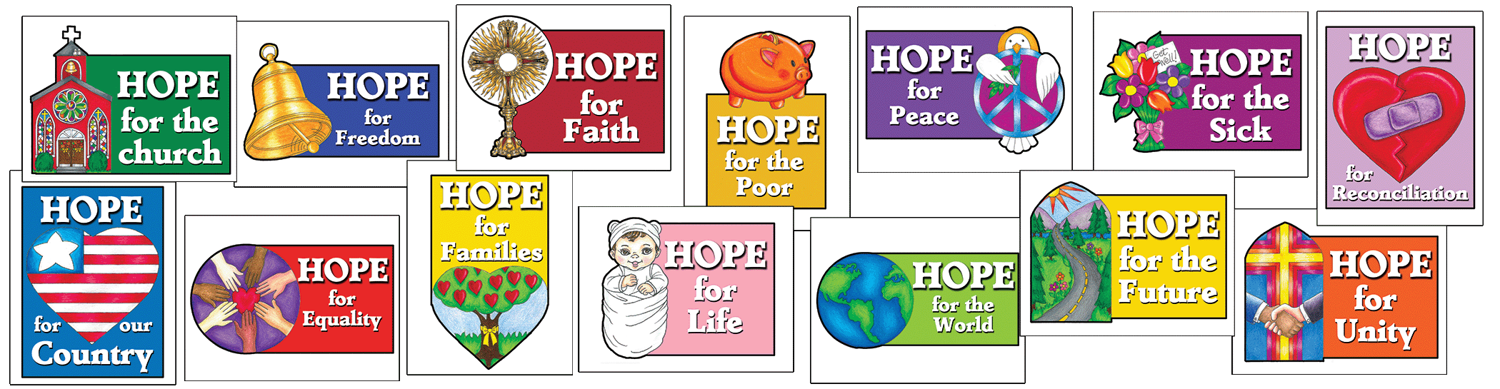 Jesus, Lord of Hope Classroom Cards