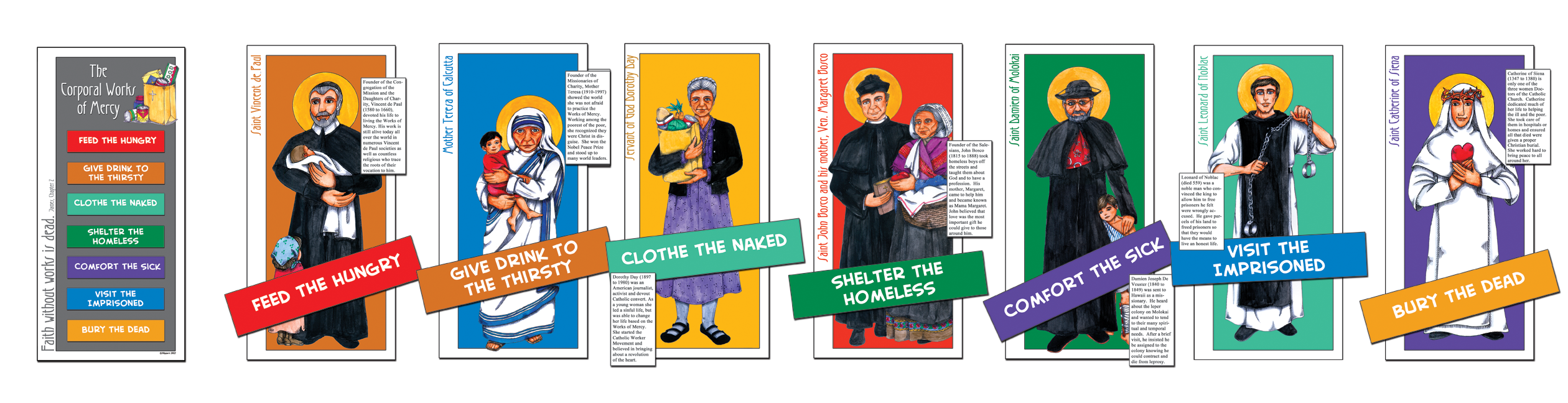 Concept Set Corporal Works of Mercy