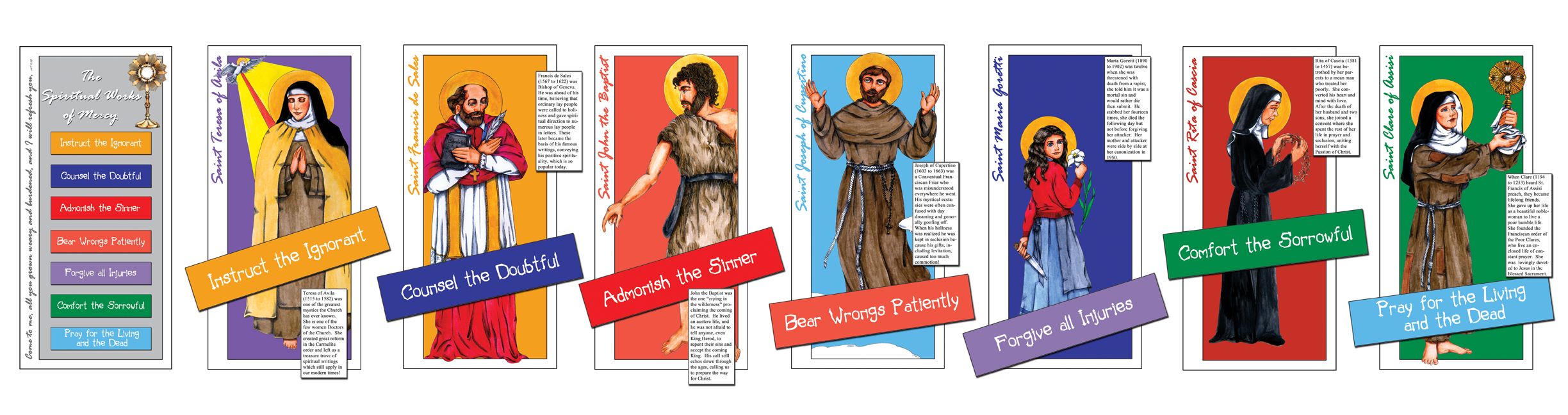 Concept Set Spiritual Works of Mercy