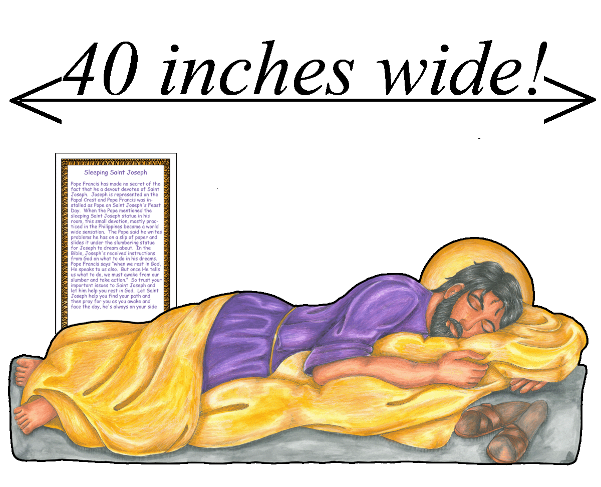 Holy Giant Sleeping Saint Joseph