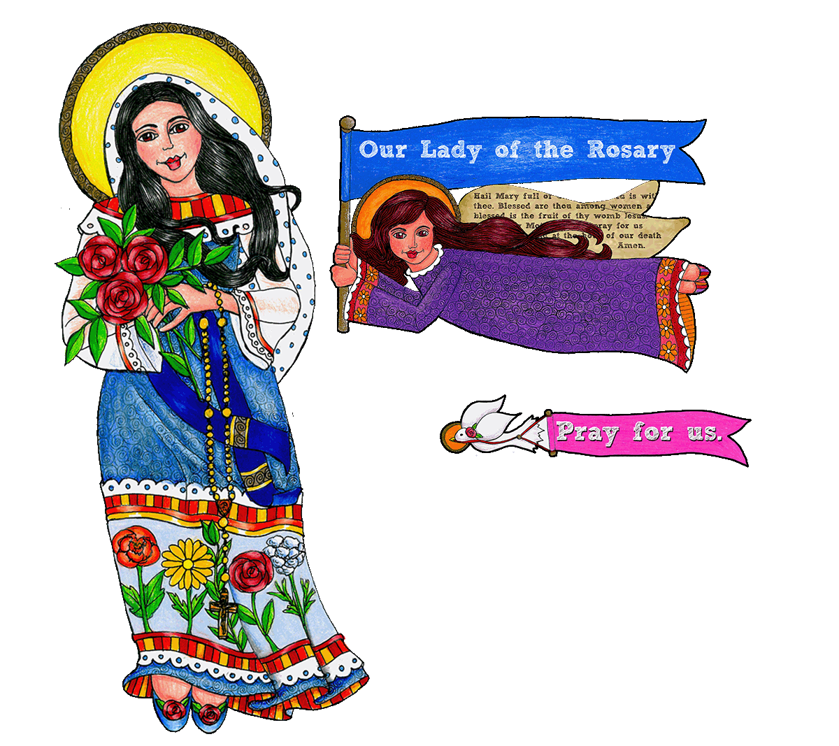 Boho Our Lady of the Rosary