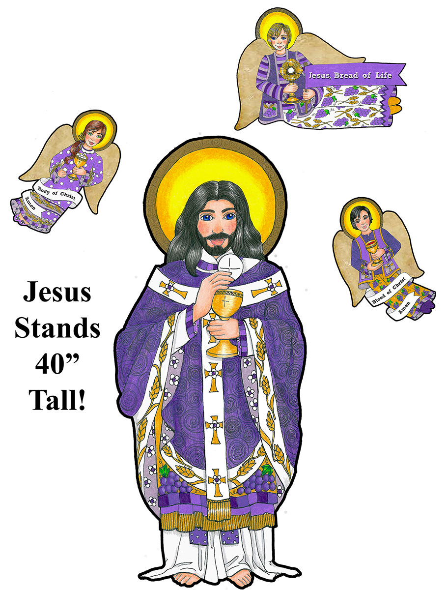 Boho Jesus Bread of Life