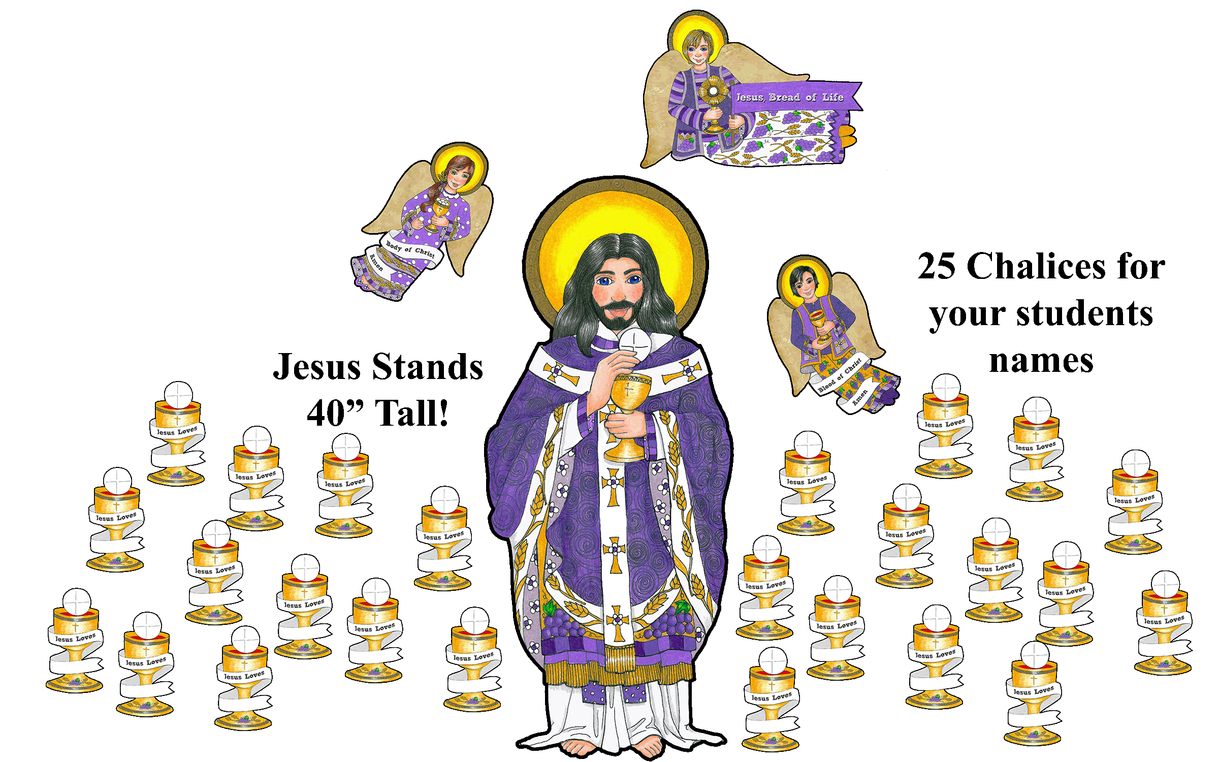 Boho Jesus Bread of Life