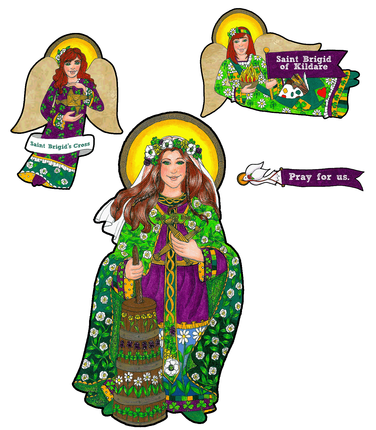 Boho Saint Brigid