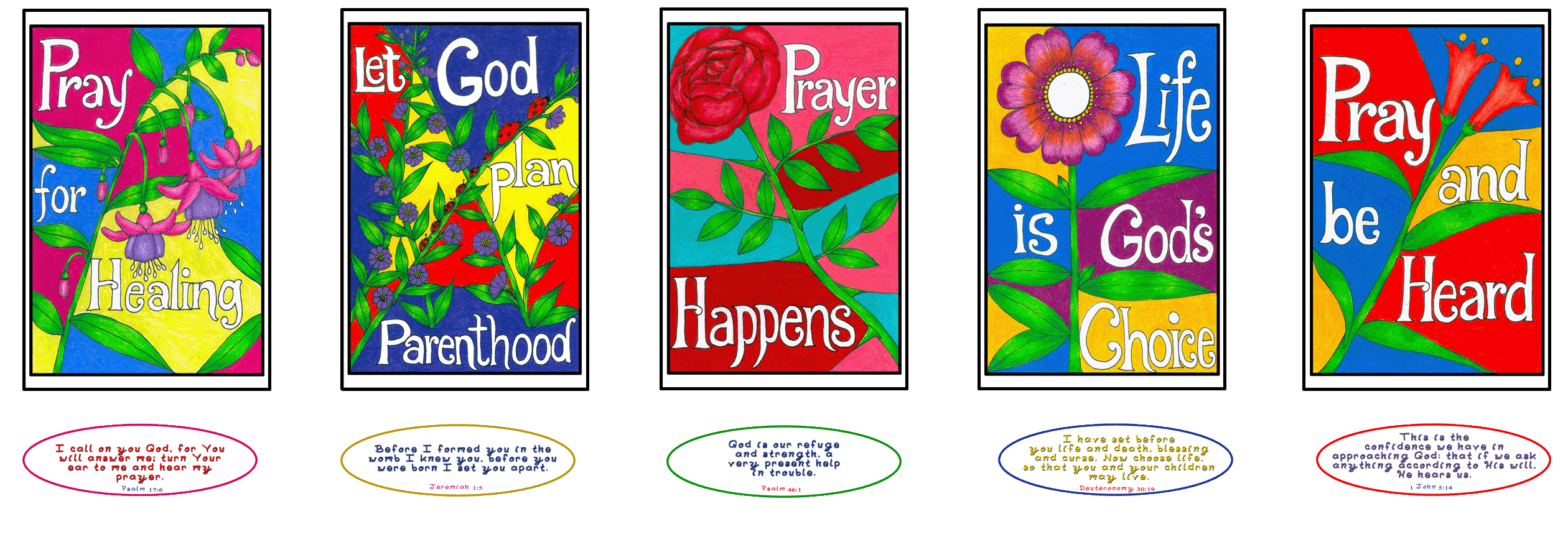Life and Prayer Mini Posters