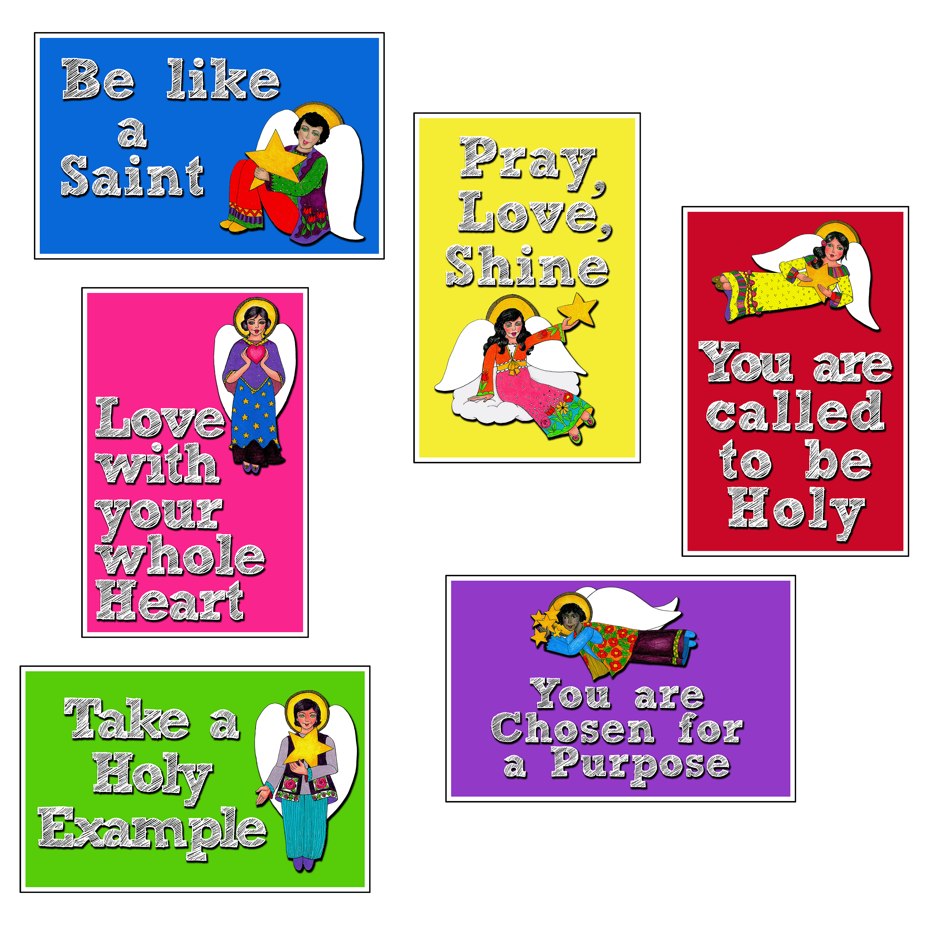 Boho Insprational Words Set 2