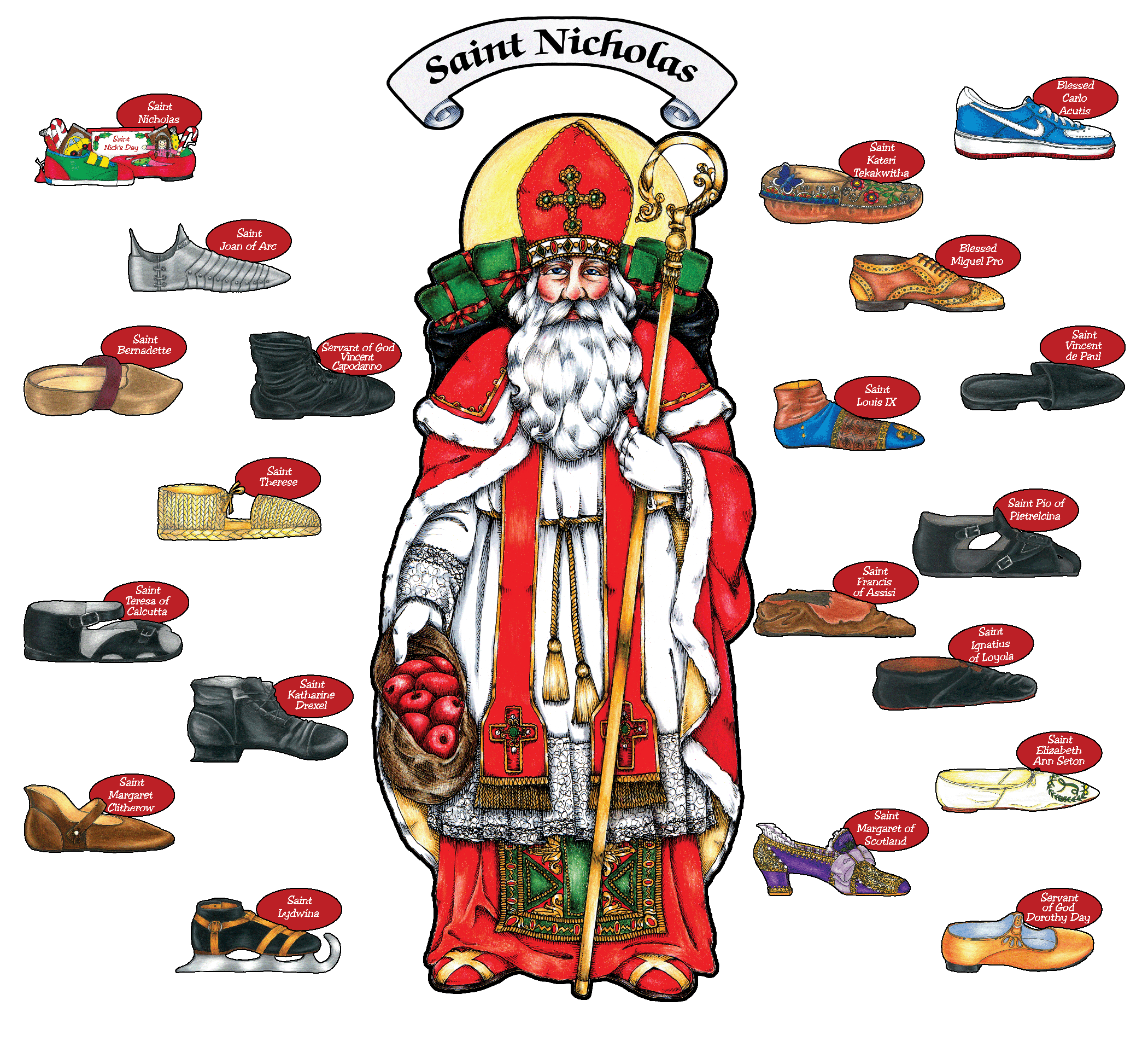 Saint Nick & Shoes of the Saints