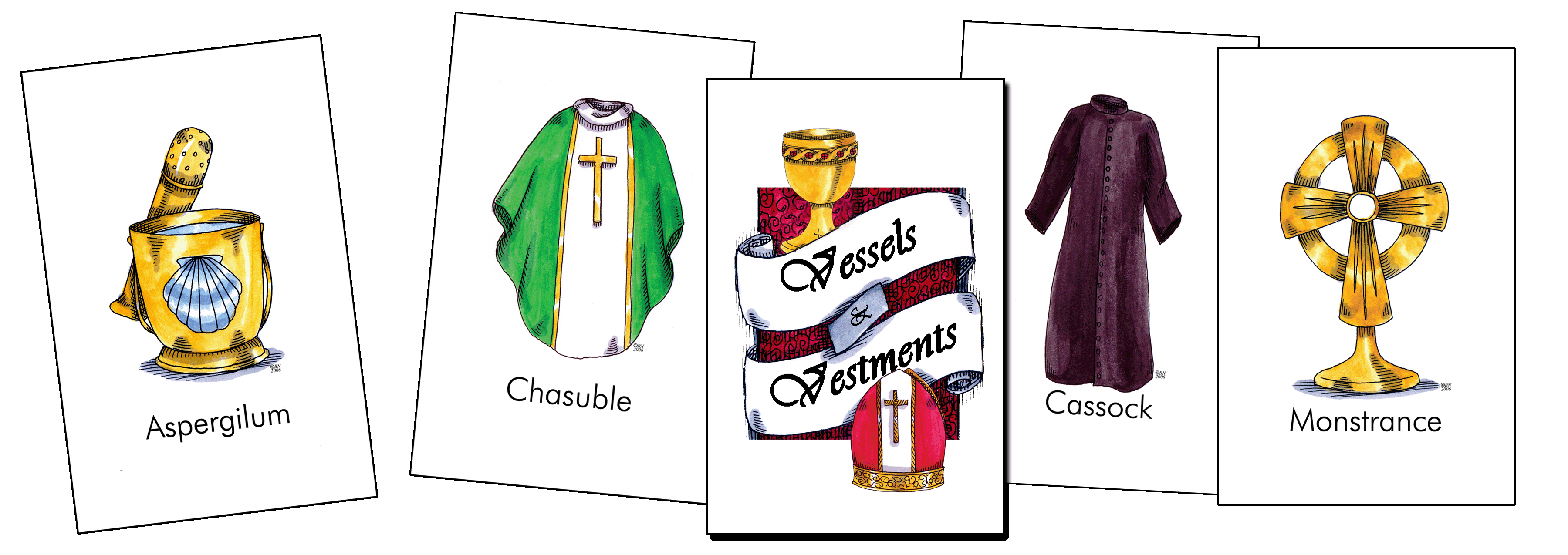 Vessels & Vestments Flashcards