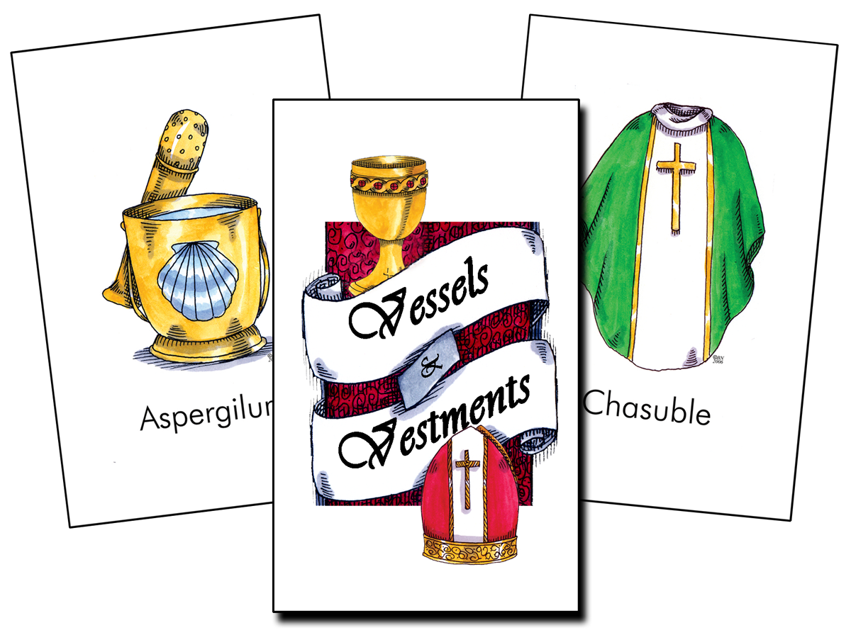 Vessels & Vestments Flashcards