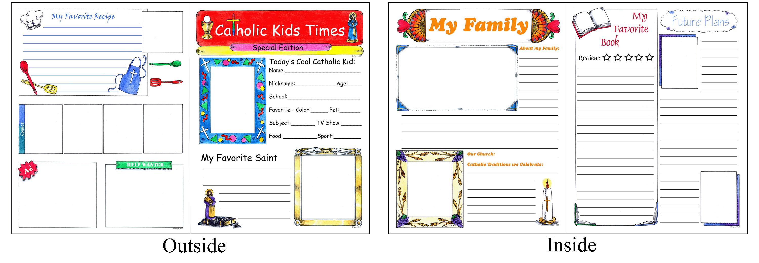 Saints mix Up Puzzle